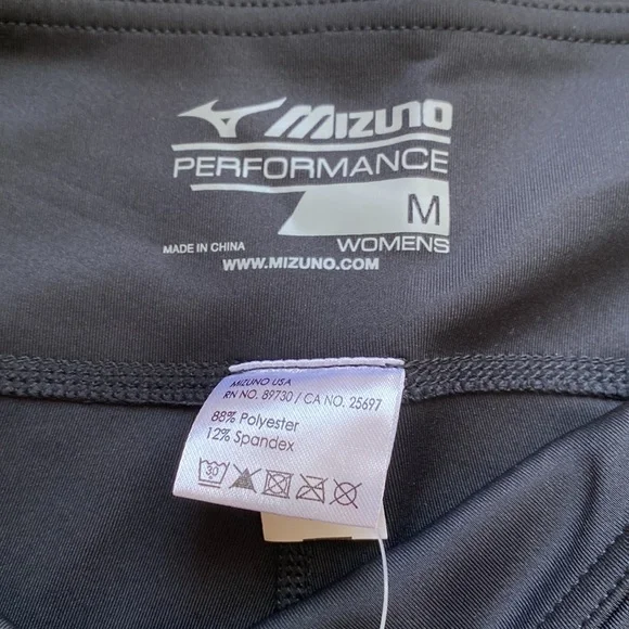 NWT Black womans size medium mizuno performance black pants - Picture 3 of 5